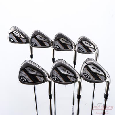 Callaway Mavrik Iron Set 5-PW AW True Temper XP 95 R300 Steel Regular Right Handed +1/2"