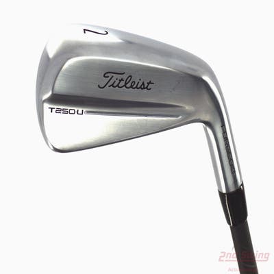 Titleist 2025 T250U Utility Iron 2 Utility 18° Project X HZRDUS Black Gen5 90HY Graphite X-Stiff Right Handed 39.75in