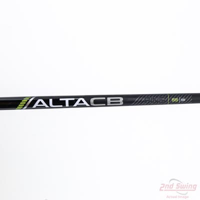 Used W/ Ping LH Adapter Ping ALTA CB 55 Black 55 Driver Shaft Senior 44.25in