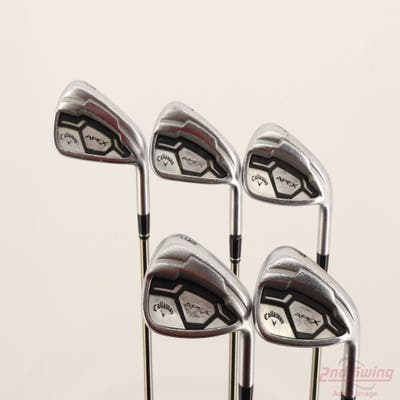 Callaway Apex CF16 Iron Set 6-PW UST Mamiya Recoil 760 ES Graphite Regular Right Handed +1"