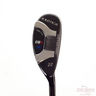 Tour Edge Exotics CBX 119 Hybrid 4 Hybrid 22° Fujikura ATMOS HB TS Red 7 Graphite Regular Right Handed 40.0in