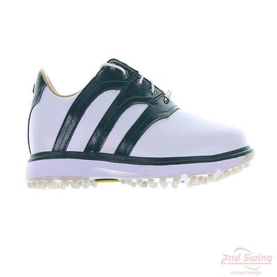 New Mens Golf Shoe Adidas MC Z-Traxion Medium 10.5 White/Green MSRP $180 JH6127