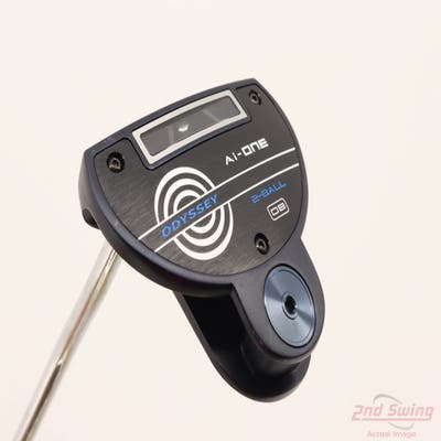 Mint Odyssey Ai-ONE 2-Ball DB Putter Steel Left Handed 35.0in