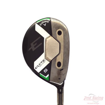 Callaway Elyte Max Fast Fairway Wood 5 Wood 5W 19° Mitsubishi Vanquish PL 40 Graphite Senior Right Handed 42.75in