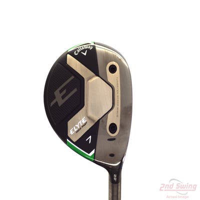 Callaway Elyte Max Fast Fairway Wood 7 Wood 7W 22° Mitsubishi Vanquish PL 40 Graphite Senior Right Handed 42.25in