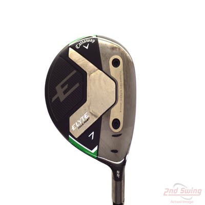 Callaway Elyte Max Fast Fairway Wood 7 Wood 7W 22° Mitsubishi Vanquish PL 40 Graphite Senior Right Handed 42.25in