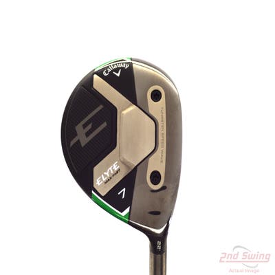 Callaway Elyte Max Fast Fairway Wood 7 Wood 7W 22° Mitsubishi Eldio Green 40 Graphite Ladies Right Handed 41.0in