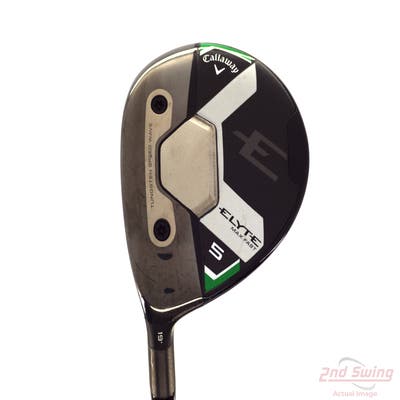 Mint Callaway Elyte Max Fast Fairway Wood 5 Wood 5W 19° Mitsubishi Eldio Green 40 Graphite Ladies Left Handed 41.5in