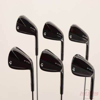 TaylorMade 2023 P770 Black Iron Set 5-PW True Temper Elevate Tour VSS Pro Steel Stiff Right Handed STD