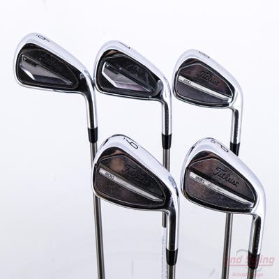Titleist 2023 T200/T350 Combo Iron Set 7-PW Aerotech SteelFiber i95cw Steel Stiff Right Handed STD