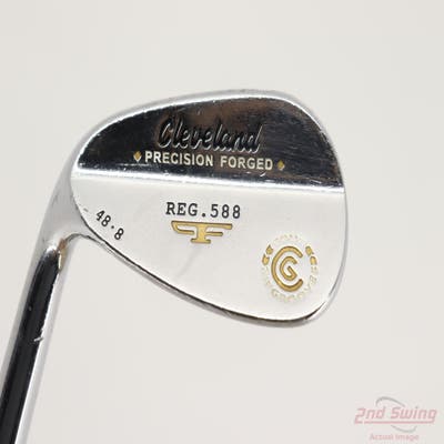 Cleveland 2012 588 Satin Wedge Gap GW 48° 8 Deg Bounce Stock Steel Shaft Steel Wedge Flex Left Handed 36.5in