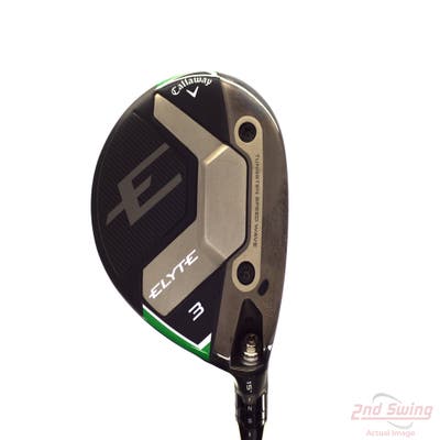 Callaway Elyte Fairway Wood 3 Wood 3W 15° Mitsubishi Tensei 1K Black 75 Graphite Stiff Right Handed 43.25in