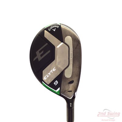 Callaway Elyte Fairway Wood 9 Wood 9W 24° Mitsubishi Vanquish PL 40 Graphite Senior Right Handed 41.5in