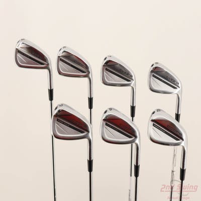 Cobra 2025 KING Tec X Iron Set 5-PW GW FST KBS Tour Lite Steel Stiff Right Handed STD