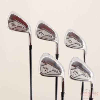Mint Callaway Elyte HL Iron Set 6-PW UST Recoil Dart HDC 70 Graphite Senior Right Handed STD