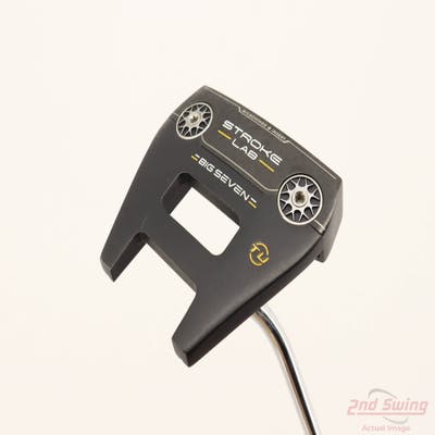 Odyssey Stroke Lab Black Big 7 Toe Up Putter Steel Right Handed 35.0in
