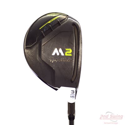 TaylorMade 2019 M2 Fairway Wood 3 Wood 3W 15° TM M2 Reax Graphite Stiff Right Handed 43.25in