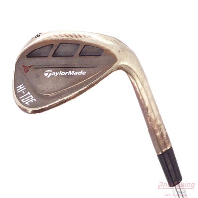 TaylorMade HI-TOE RAW Wedge Lob LW 58° 10 Deg Bounce FST KBS Hi-Rev 2.0 115 Steel Wedge Flex Right Handed 35.0in