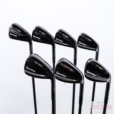 TaylorMade P-790 Black Iron Set 4-PW True Temper Dynamic Gold 105 Black Steel Stiff Right Handed +1/2"