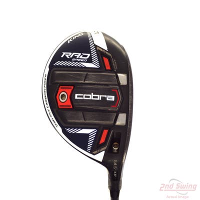 Cobra RAD Speed Fairway Wood 3 Wood 3W 14.5° Fujikura Motore X F3 6 Graphite Stiff Right Handed 43.25in