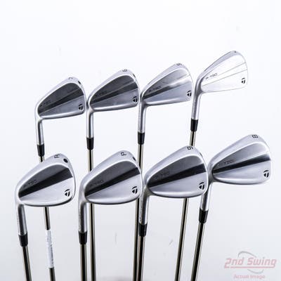TaylorMade 2025 P790 Iron Set 4-PW AW UST Mamiya Recoil ESX 460 F2 Graphite Senior Left Handed +1/2"