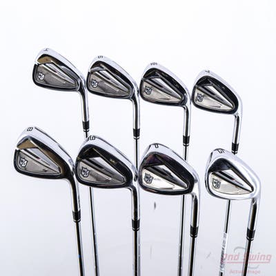 Wilson Staff Dynapwr Forged Iron Set 4-PW GW FST KBS Tour Lite Steel Stiff Right Handed STD