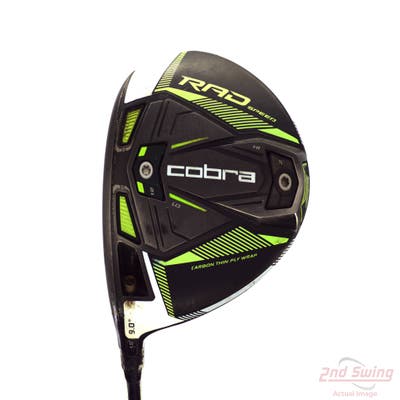 Cobra RAD Speed Driver 9° Fujikura Motore X F3 6 Graphite Stiff Left Handed 45.0in