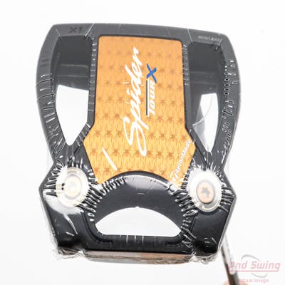 Mint TaylorMade Spider Tour X Black L Neck Putter Steel Right Handed 34.0in