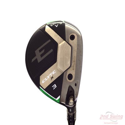 Callaway Elyte X Fairway Wood 3 Wood 3W 15° Project X Denali Charcoal 60 Graphite Regular Right Handed 43.25in