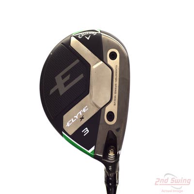 Mint Callaway Elyte X Fairway Wood 3 Wood 3W 15° Project X Denali Charcoal 60 Graphite Regular Right Handed 43.25in