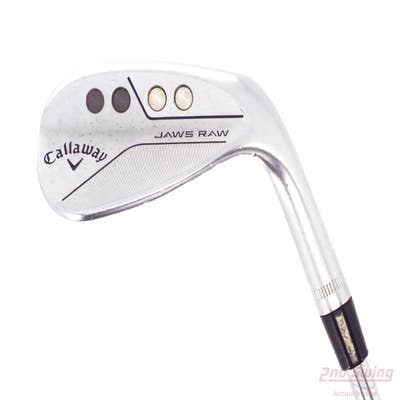 Callaway Jaws Raw Chrome Wedge Sand SW 56° 10 Deg Bounce S Grind True Temper Dynamic Gold Spinner Tour Issue Steel Wedge Flex Right Handed 35.0in