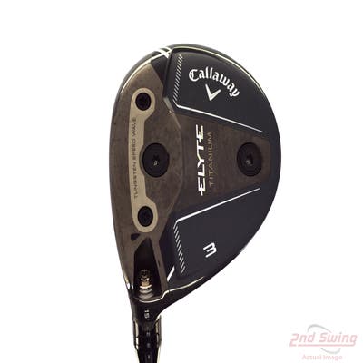 Mint Callaway Elyte Ti Fairway Wood 3 Wood 3W 15° Project X Denali Charcoal 60 Graphite Regular Left Handed 43.25in