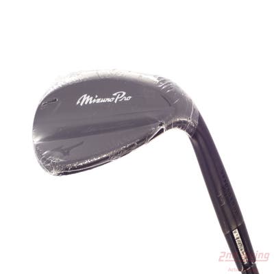 Mint Mizuno Pro T-1 Black Ion Wedge Lob LW 58° 8 Deg Bounce C Grind FST KBS Hi-Rev 2.0 Black PVD Steel Wedge Flex Right Handed 35.0in