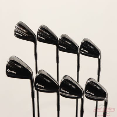TaylorMade P-790 Black Iron Set 3-PW FST KBS S-Taper Steel Stiff Right Handed +1"
