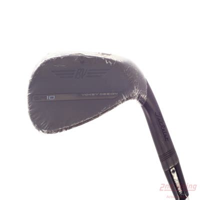 Mint Titleist Vokey SM10 Jet Black Wedge Gap GW 52° 8 Deg Bounce F Grind Titleist Vokey BV Steel Wedge Flex Right Handed 35.25in