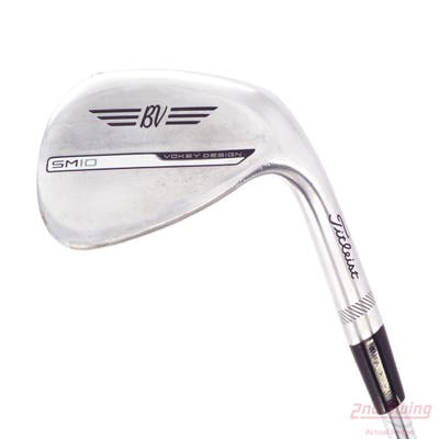 Titleist Vokey SM10 Tour Chrome Wedge Sand SW 54° 10 Deg Bounce S Grind Titleist Vokey BV Steel Wedge Flex Right Handed 35.25in