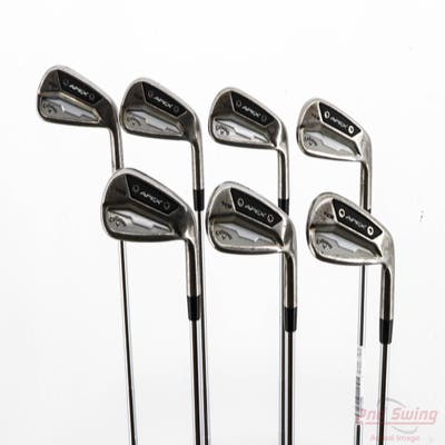 Callaway 2024 Apex TCB Iron Set 4-PW Dynamic Gold Mid 115 Steel Stiff Right Handed +1 1/4"