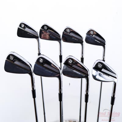 Wilson Staff 2024 Staff Model Blade Iron Set 3-PW True Temper Dynamic Gold S300 Steel Stiff Right Handed -1/4"
