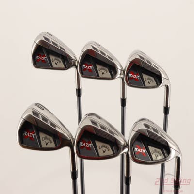 Callaway Razr X Iron Set 6-PW SW Callaway Razr X Iron Graphite Graphite Ladies Right Handed -1/2"