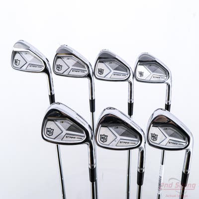 Mint Wilson Staff 2024 Staff Model CB Iron Set 4-PW True Temper Dynamic Gold Tour Issue X100 Steel X-Stiff Right Handed -1/4"