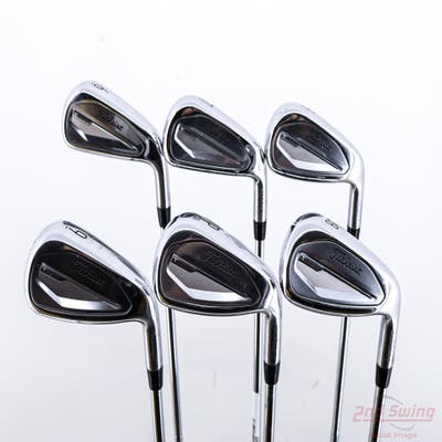 Titleist 2023 T350 Iron Set 6-PW AW Stock Steel Shaft Steel Regular Right Handed -1/2"