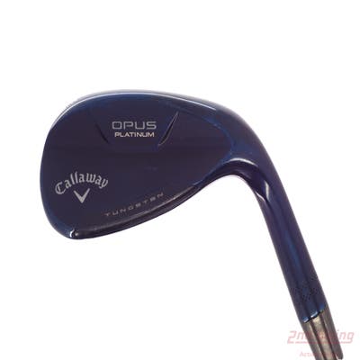 Callaway Opus Platinum Blue Wedge Sand SW 54° 12 Deg Bounce S Grind True Temper Dynamic Gold Mid 115 TI Wedge GunMetal Steel Wedge Flex Right Handed 35.25in