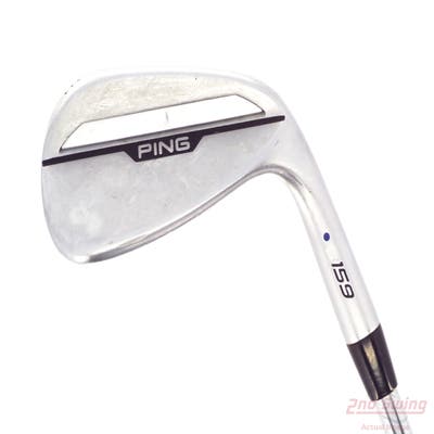 Ping s159 Chrome Wedge Pitching Wedge PW 46° 12 Deg Bounce S Grind KBS Tour 130 Steel X-Stiff Right Handed Blue Dot 36.75in