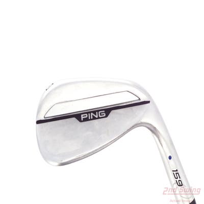 Ping s159 Chrome Wedge Gap GW 50° 12 Deg Bounce S Grind KBS Tour 130 Steel X-Stiff Right Handed Blue Dot 36.75in