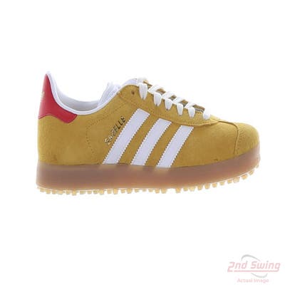 New Womens Golf Shoe Adidas Gazelle Medium 9 Orange MSRP $120 JS1896