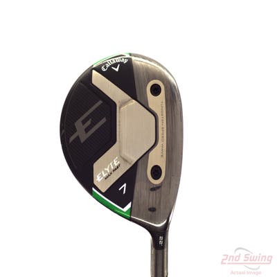 Callaway Elyte Max Fast Fairway Wood 7 Wood 7W 22° Mitsubishi Eldio Green 40 Graphite Ladies Right Handed 41.0in