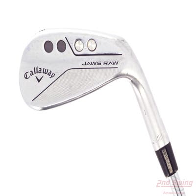 Callaway Jaws Raw Chrome Wedge Gap GW 48° 10 Deg Bounce S Grind True Temper Dynamic Gold Spinner Tour Issue Steel Wedge Flex Right Handed 36.0in