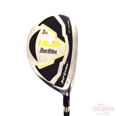 Tour Edge Hot Launch 3 Fairway Wood 3 Wood 3W 15° UST Mamiya HL3 Graphite Stiff Right Handed 43.0in