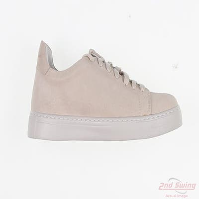 New Womens Golf Shoe Peter Millar Sneaker Medium 8 White MSRP $155 LF25F17A