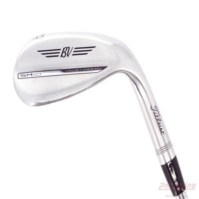 Titleist Vokey SM10 Tour Chrome Wedge Lob LW 60° 6 Deg Bounce K Grind True Temper AMT Tour White Steel Stiff Right Handed 35.25in